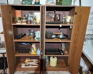 Right Cabinet - Cast Iron Pans