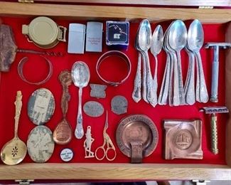 Lots of Worlds Fair Collectable Spoons