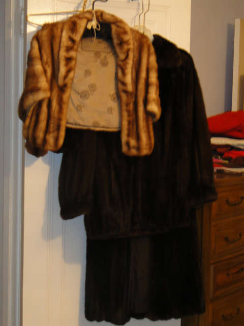 mink coats