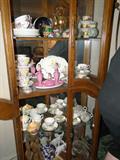 teacups & Art Deco vanity set