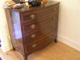 c1945 mahogany chest
