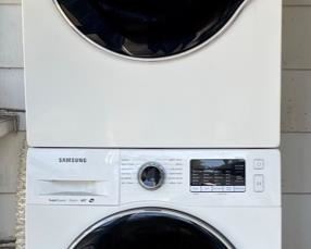 Samsung stackable washer and dryer