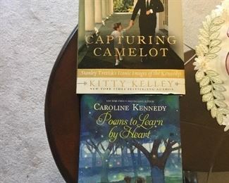 Pair of books, Kennedy family $25 both