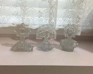 Perfume bottles with stoppers $5 ach 