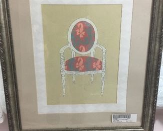 Framed art $10