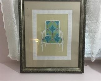 Framed art $10