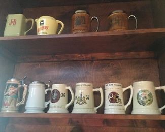 Mugs/Steins $10 each