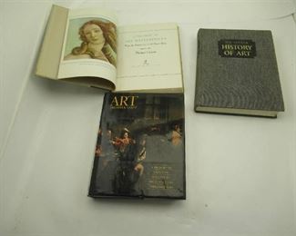 3 Illustrated art History books
