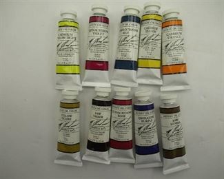 Lot of 10 Tubes of Artist's Oil Colors