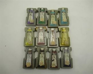 12 Tubes of Artist's Oil Colors