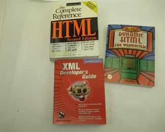 3 HTML Web Design Books