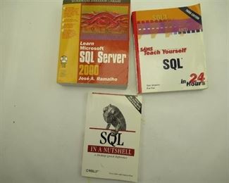 3 Books for learning SQL