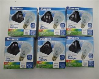 6 Two Packs of 75 Watt Bulbs 12 total bulbs