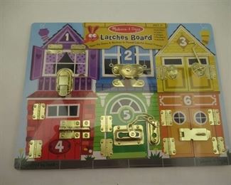 Melissa and Doug Latches Board