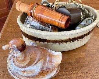 Bird call collection. Duck, owl, turkey. Varying prices. Come see the collection!