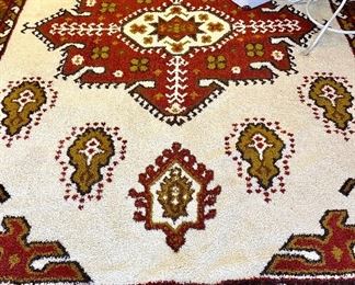 $500; vintage southwestern rug; 8’ x 11’