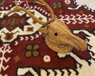 SOLD $18; straw mask