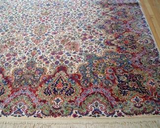 Karastan Floral Kirman #742.  No odors and no repairs. 8'8"x12'                             $750