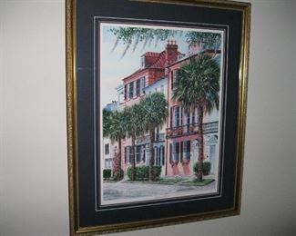 Gordon Wheeler "Historic Reflections"                        26"x32"                           $100