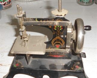Antique German Casige Toy Sewing Machine