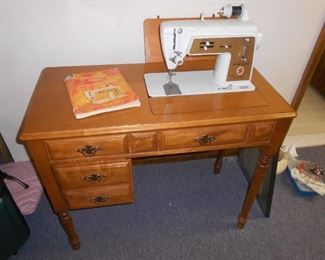 Vintage Cabinet Singer Sewing Machine