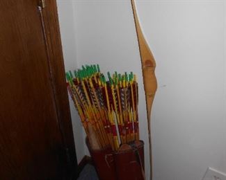 Vintage Bow and Arrows