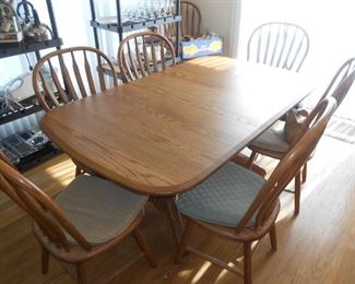 Kitchen Table and Six Chairs