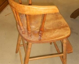 Antique High Chair