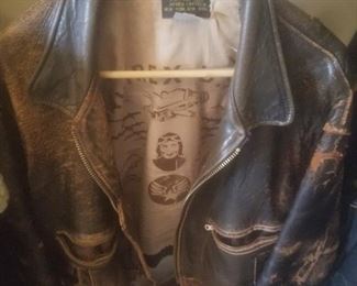 Leather Flight Jacket