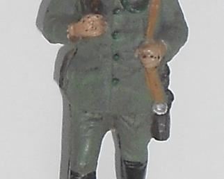 3 inches tall
Elastolin German Hunter Figure
