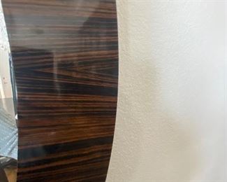 Detail of round mirror frame