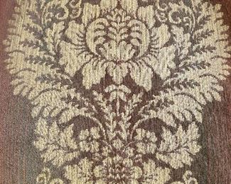 Details of upholstery on McNabb & Risley sofa