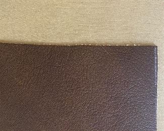 Leather swatch