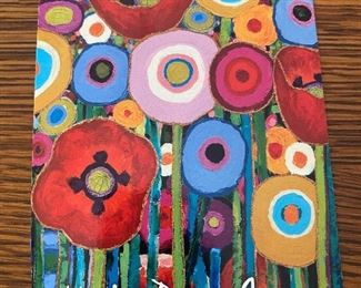 Advertisement for artist featured