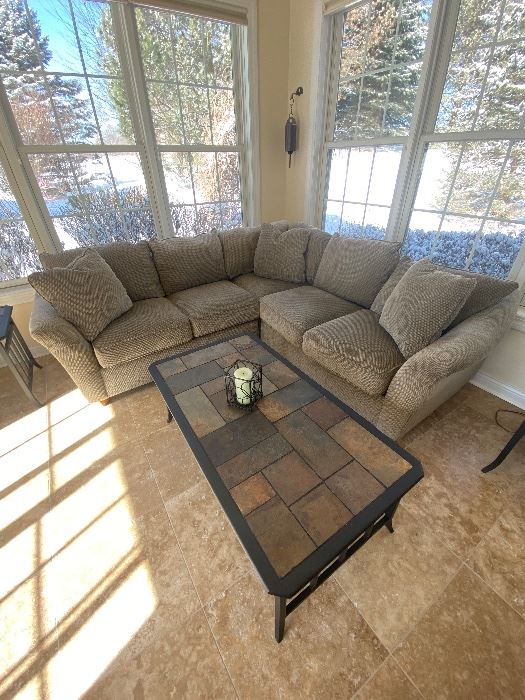 BAUHAUS sectional 88' x 88" Neutral color