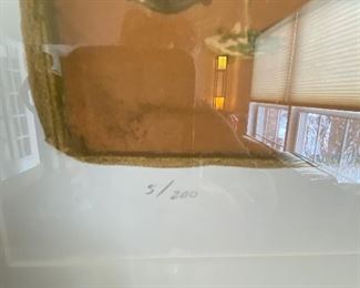 Numbered art by M. Liepke