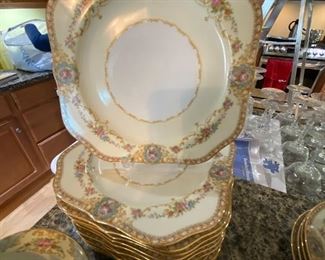 Noritake China (incomplete set)