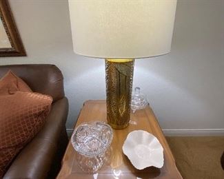 Cut glass accessories