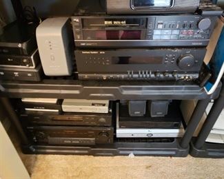 stereo dvd vcr component speaker