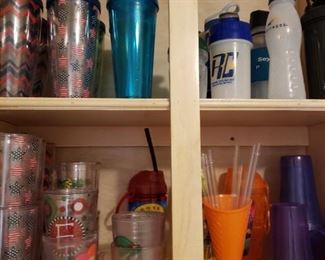 plastic cups