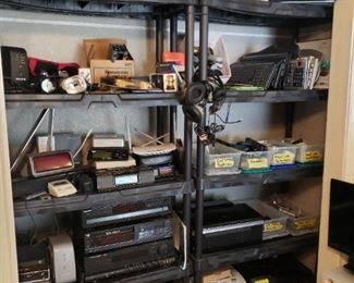 electronic components printer cell phones program books camera