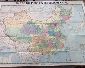 Map of the Peoples Republic of China