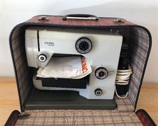 Viking Turissa Sewing Machine in Case