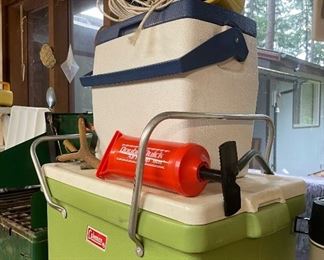 Camping Gear, Retro Coolers