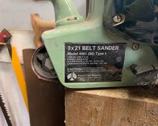 3x21 Belt Sander Model 4461