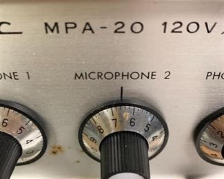 Realistic MPA-20, Solid State PA Amplifier