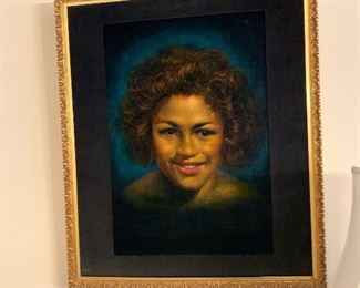 Framed Portrait Painting