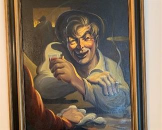 Signed McClaire Painting, Wall Art