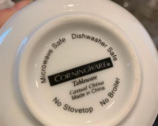Corningware, Tableware 