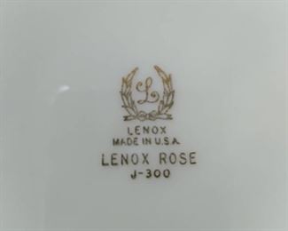 Vintage Lenox Rose China